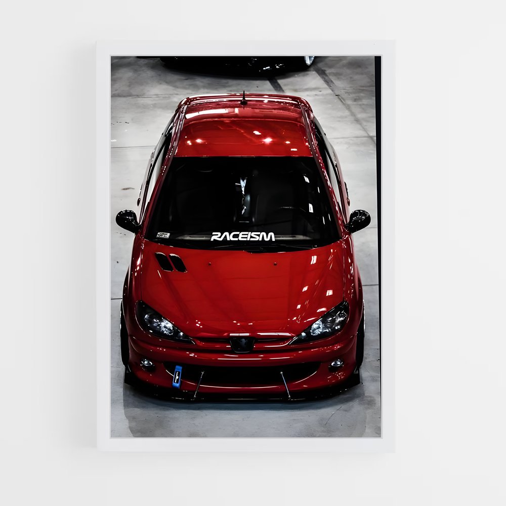 Poster rc intéressant – affiche Peugeot (vue 3)